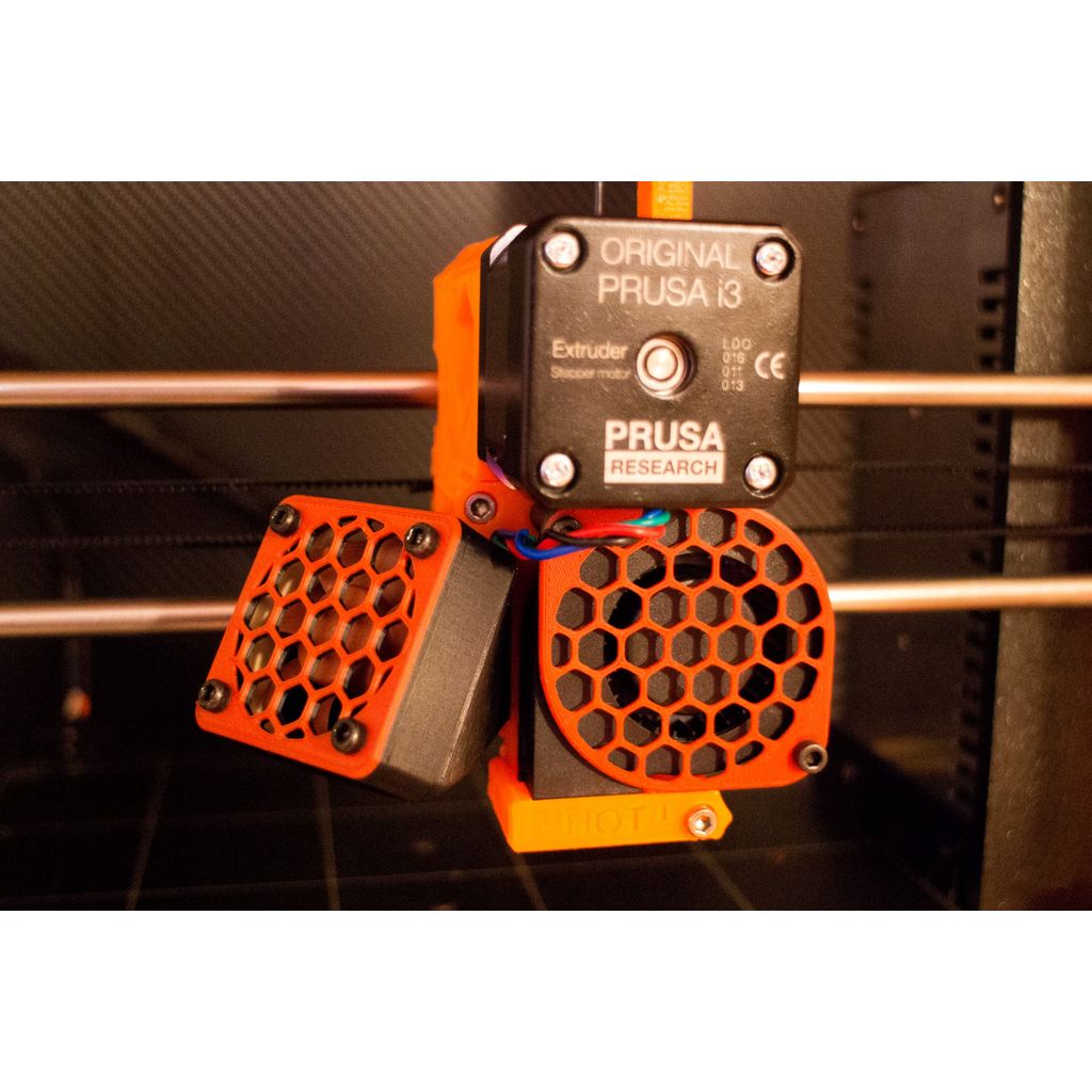 [İstek] Tilted Adapter for Noctua UPGRADE Fan + 2x Fan Cover